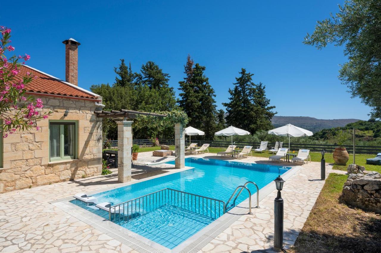 Boutique Villa Petra Amanda Heated Pool Optional Fílippos Exterior foto
