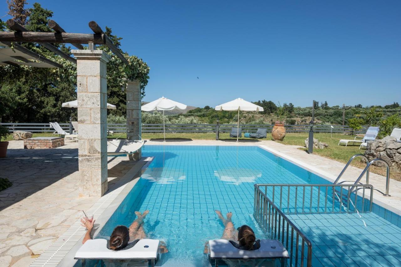 Boutique Villa Petra Amanda Heated Pool Optional Fílippos Exterior foto