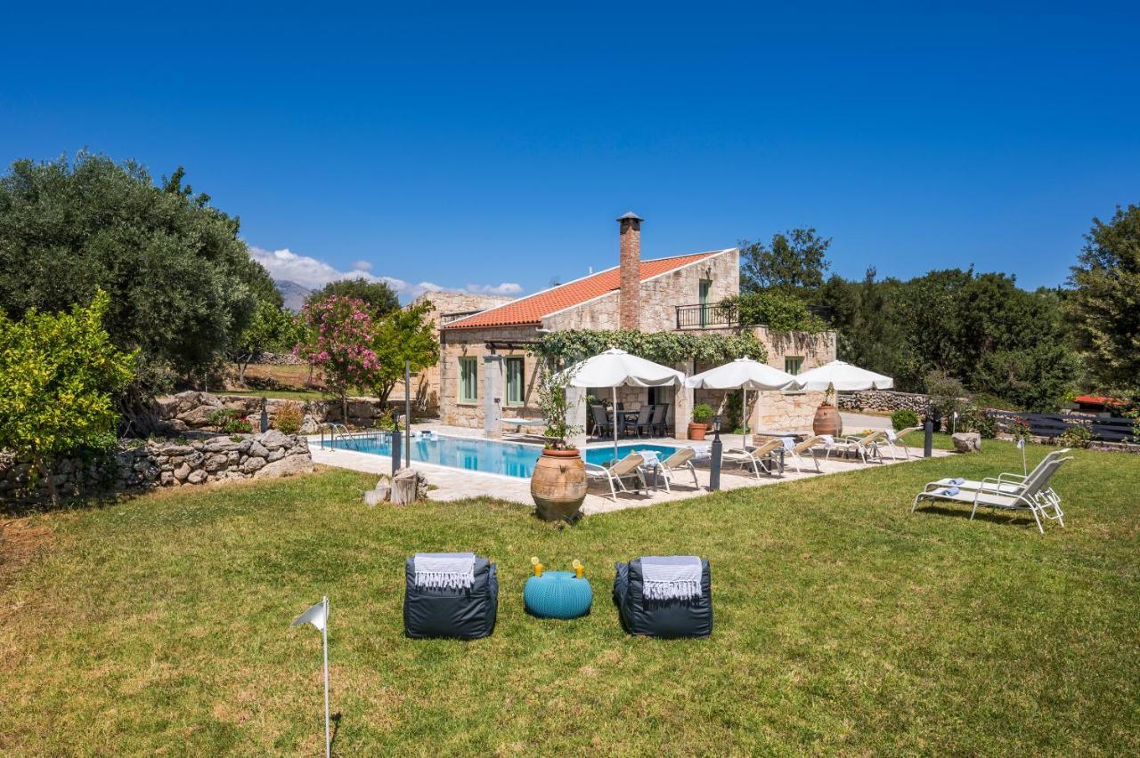 Boutique Villa Petra Amanda Heated Pool Optional Fílippos Exterior foto